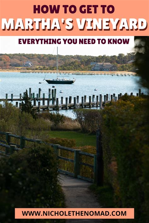 how to go to martha's vineyard from boston